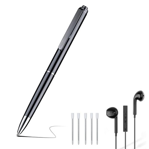 Registratore vocale penna 32gb - vocale,
