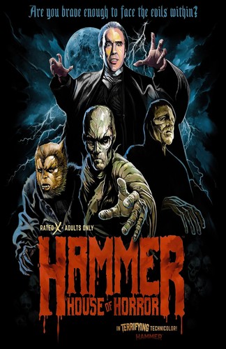 Poster hammer house horror - house, of