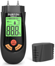 Misuratore Umidità Muri per Muri, Legno E Carta, Igrometro Digitale Con 3 Modali