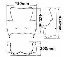 Cupolino Trasparente Isotta