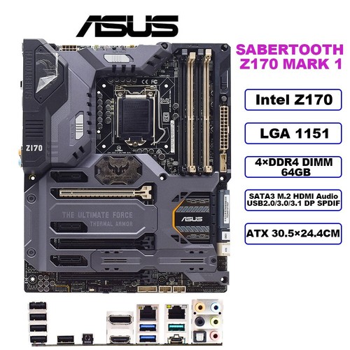 Asus sabertooth z170 mark - sabertooth,