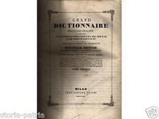 ANTIQUE DICTIONARY_ITALIAN