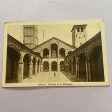 Milano basilica ambrogio - milano, s.
