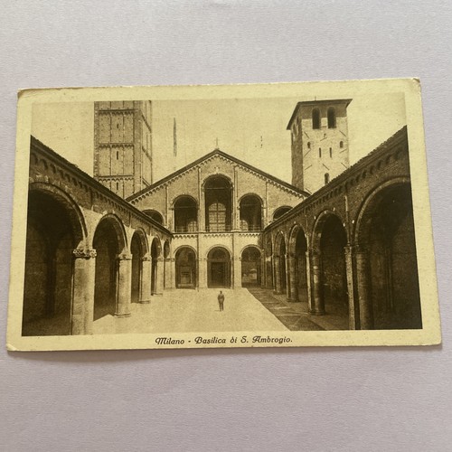 Milano basilica ambrogio - milano, di