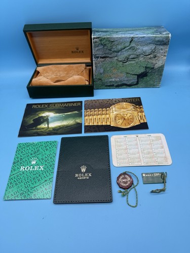 Rolex submariner box booklet - box,