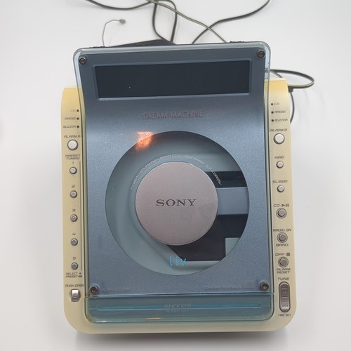 Sony dream machine - machine, icf-cd855v