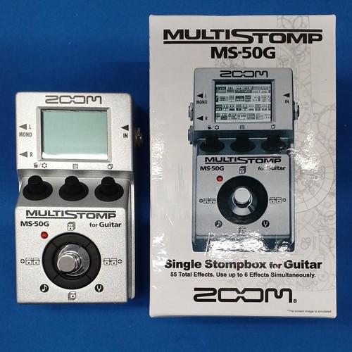 Zoom 50g multi stomp 292858 - ms-50g, multi-stomp