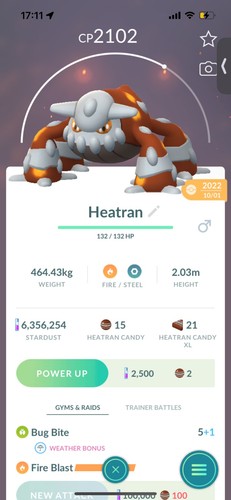 Pokemon legendary heatran - pokemon,