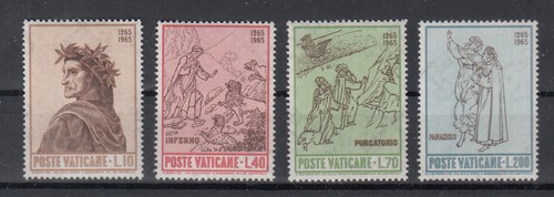 Vaticano 1965 dante alighieri - 1965, -dante