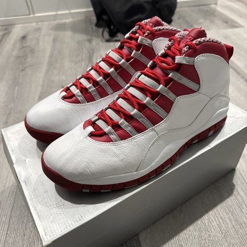 Jordan retro red steel - x,