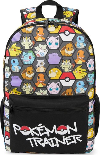 Kids pokemon backpack black - kids,