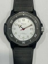 Orologio Tiqua Subaqueo a batteria quadrante bianco