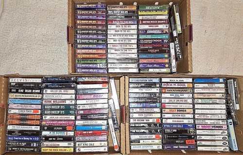 Cassette tapes factory - tapes,