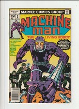 Machine Man #1 (Marvel Comics aprile 1978) ottime condizioni (4.5)
