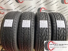 4 PNEUMATICI DI OCCASIONE 235/70/15 CONTINENTAL ESTIVE KM0 GOMME 235 70 15
