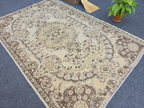 Tappeto oushak lana vintage - in,