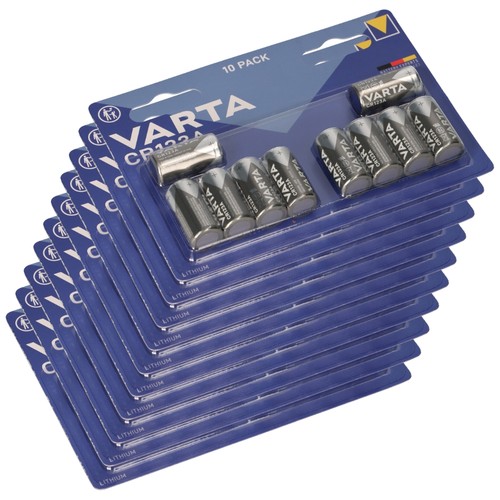 100x cr123a varta - 100x, batteria