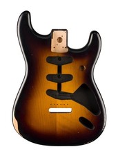 Parafango originale ROAD WORN 50s vintage Strat/Stratcoaster SSS corpo, SUNBURST