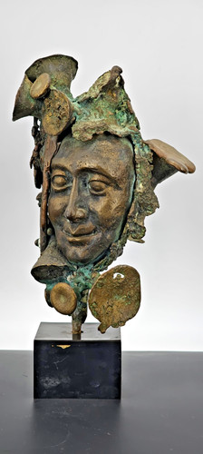 B19 bella scultura bronzo - in,