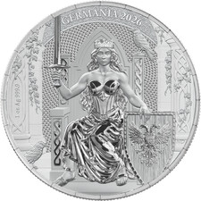 Silbermünze germania - 1,