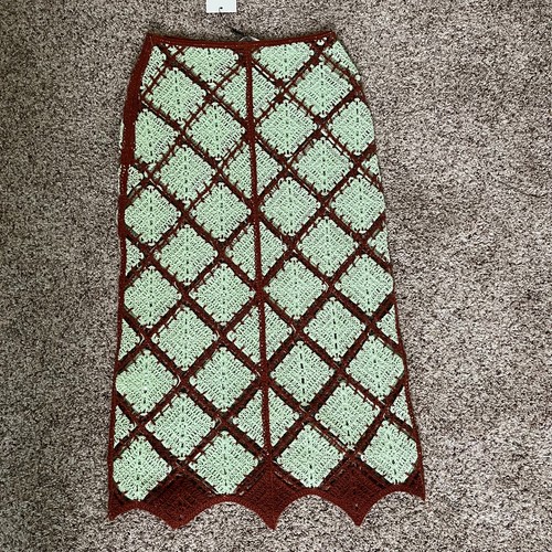 Gonna midi zara verde - gonna,