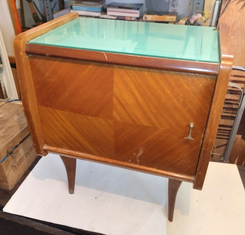 Comodino legno anni - -,