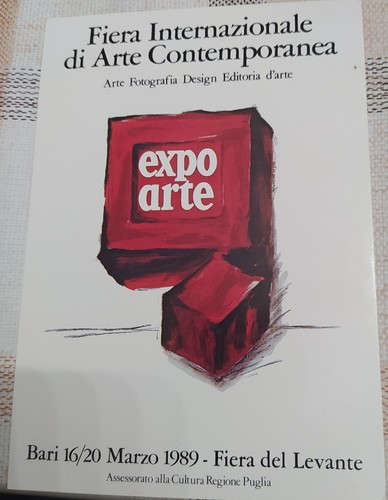 Cartolina expo arte 1989 - 14,