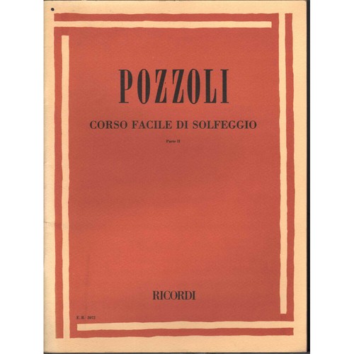 Pozzoli spartito corso facile - pozzoli,
