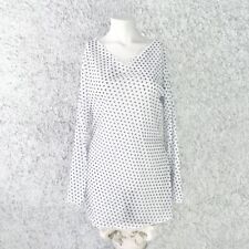 ROBERTO CAPUCCI CASACCA BLUSA KAFTANO MAGLIA POIS COPRICOSTUME TRASPARENTE