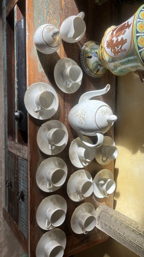 Servizio caffè vintage - servizio,