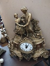 orologio parigina in bronzo