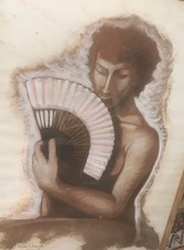 Quadro olio su tela, autore