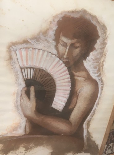 Quadro olio tela - tela,, autore