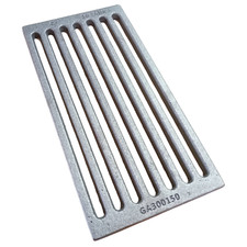 Griglia in Ghisa 30 x 15 per Termo Camino e Stufa Fondello per Cenere