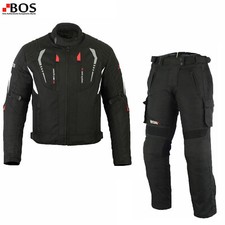 Tuta Moto Uomo Biker Con Protezioni Abbigliamento Moto Tuta 2 Pezzi