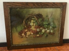 Antico quadro con cornice -