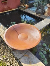 Ciotola in acciaio inox rotonda 60 cm vasca per piante ciotola per fiori ciot...