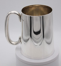 Tankard pinta argento sterling