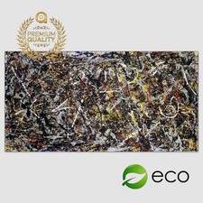Jackson Pollock. Alchimia. Stampa in rotolo su tela 320 gsm 80"x40" (200x100 cm)