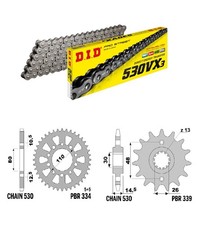 Kit trasmissione honda - kit/trasmissione, 750