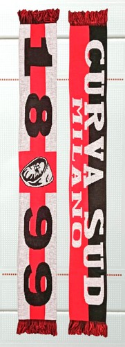 Sciarpa ultras milan originale - sciarpa,