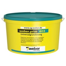 weber.prim 403 primer universale senza solventi intonaco superiore a strato sottile 15L 