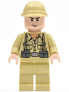 Lego minifigure indiana - minifigure,