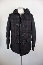 ARMANI JEANS MONTGOMERY CAPPOTTO COAT TG.52 VINTAGE MAN JACKET LANA WOOL CASUAL