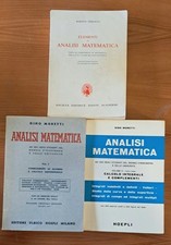 Lotto libri analisi matematica