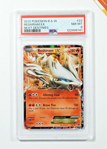 Pokemon psa reshiram - pokemon,