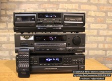 Componenti stereo TECHNICS HI-FI con telecomando,, RICONDIZIONATI,, perfettamente funzionanti 