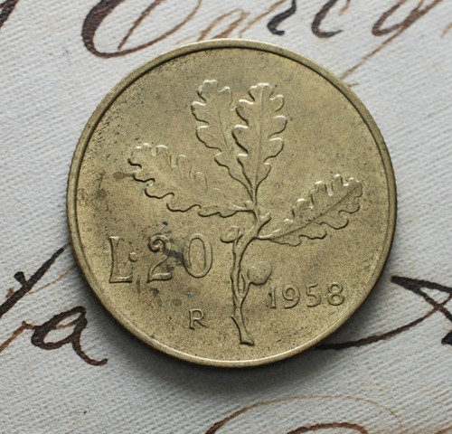 1958 italian republic lire - italian,