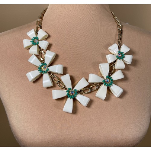 Collana statement strass - collana,