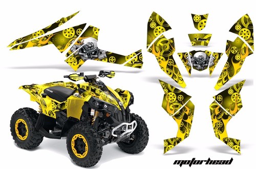 Kit grafico adesivi atv quad - adesivi,